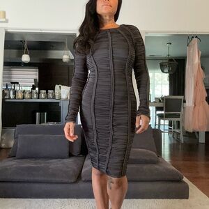 Elegant House of CB Black Bodycon Dress